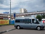 Бесплатный автобус Genser в пункт аренды автомобилей АрендаАвто-тмс на ул.Добролюбова